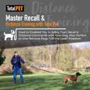 100ft Long Leash for Dogs - Long Line Dog Leash for Training Recall/Commands at Distance - Nylon, Heavy Duty - Ideal for Large & Small Breeds
