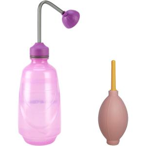 Watering Can,Squeeze Bottles Succulent,Squirt Irrigation Bottle Squeeze Sprinkling Can Plastic Wash Plant Bottle House Plant Garden Flower 0.45L (Pink)