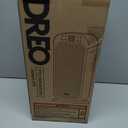 Dreo Quiet Space Heater, 1500W Portable Heaters for Indoor Use with Remote, 70 Oscillation, Fast and Safety Electric PTC Ceramic for Desk Office Bedroom, 12H Timer (Silver)