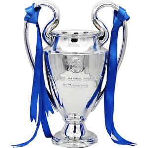 Yiwoop 6in 2024 Champions Trophy Soccer Trophy Awards Cup Football Cup Fans Souvenir (No Engraving Champion Team Name）