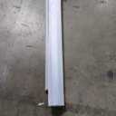 Joydeco No Drill Zebra Blinds for Windows, Cordless Day & Night Dual Sheer Roller Shades, Easy Installation, Free-Stop Lift System, Light Filtering Privacy Blinds for Home(White,15" W x 48" H)