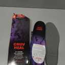 CRUVHEAL Work Comfort Orthotic Insoles - Anti Fatigue Shoe Insert Men Women - Low Arch Support - Shock Absorption - Foot Pain Relief - Work Boot Insoles (M, Violet) (M(Men 7.5-9||Women 8.5-10))