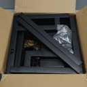 Over Sink Dish Drying Rack (Expandable Height/Length) Snap-On Design Large Dish Drainer Storage Counter Organizer 24" - 35.5"(L) x 12"(W) x 19" - 22"(H)