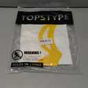 Topstype Girls' Soft Raglan Short Sleeve Summer T Shirts Crew Neck 5-14 Years (White and Yellow), XL