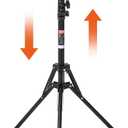 VEVOR Infrared Curing Lamp, Handheld/Stand Dual Use, 2000W 0-90 min Timing, Auto Heating Car Curing Light with Bracket, 3.55 sq.ft Spray Baking Booth Heaters, Paint Dryer for On-Site Repair