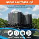 HORUSDY 21 - Piece Bungee Cord Set with Hooks & Straps, 10/18/24/30/36/48 Heavy Duty Bungee Cords Assortment for Camping, Truck, Moving, Emergency, Outdoor Storage (30 Nylon Cable Ties Extra)