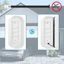 24ft/7.5m Outdoor Power Cable & Adapter - Weatherproof, Continuous Charging for myQ Smart Garage Door Video Keypad (7.5M)