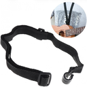 Ukulele Strap Adjustable Nylon with Hook Neck Hanging Design, Single Instrument Strap Sling for Ukulele and Guitar, Durable Support Accessory for Practice Performance Rehearsal