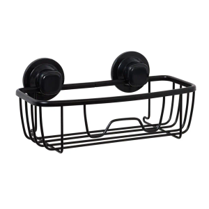 Zenna Home Suction Basket - Black