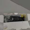 Shampoo and Conditioner Dispenser Set of 3,Refillable 21oz Shampoo Bottles with Non-Slip Protective Silicone Pad,Shower Soap Dispenser with Waterproof Labels for Bathroom (Black)