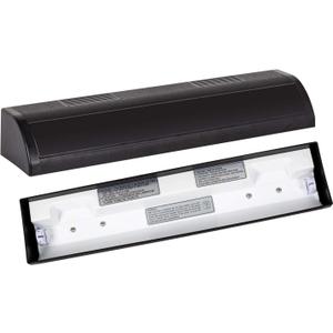 REPTI ZOO Reptile Terrarium Hood Tropical Desert T8 Strip Light Fixture for Use with One 18 Inch UVB Light Bulb 15 Watt(Not Include), ETL Certified