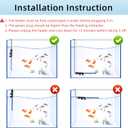 HiTauing Aquarium Heater 25W/50W/100W/200W/300W, Adjustable Knob Fish Tank Heater with Digital Thermometer, Submersible Betta/Turtle Tank Heater for Freshwater and Saltwater Tanks