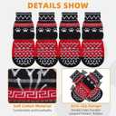 KOOLTAIL Dog Socks Shoes for Hot Pavement, Breathable & Warm Winter Dog Booties to Prevent Licking Paws for Small Medium Large Senior Dogs,Non Slip Grippy Pet Boots & Paw Protectors for Hardwood Floor