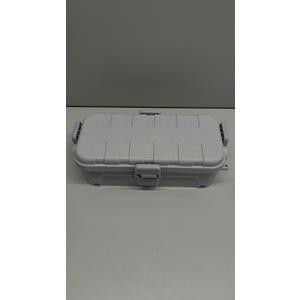 Hrensaw Medium Outdoor Electrical Box(10.6x5.5x4.5inch),IP54 Waterproof Extension Cord Cover w/6 Cable Entry,Weatherproof Connection Box Protect Power Strip,Timer,Plug,Holiday Lights,Grey