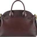 Retro Leather Work Laptop Bag: 14-16 Inch Large Capacity Computer Tote Handbag - Professional Women - Business Travel