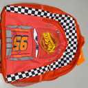 Disney Cars Backpack | Boys Backpacks for School | Lightning McQueen School Bag for Kids (Red, S)