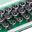 ELAICREE Ideas Retro Typewriter Building Set for Adults, 820PCS Classic Retro Series Typewriters Toys Model Best Nostalgic Gift