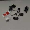 HOFAOUG 1080P Mini Body Camera, Thumb Size Wearable Design with 32GB, Clip On Helmet Action Camera for Cycling, Travel, Sports (Matte Black)