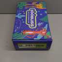 Kids Roller Skates for Beginners - ZOOBLISS Toddler Roller Skates for Boys and Girls Ages 3-7 with Light-Up Wheels & 4 Adjustable Sizes, Tri-Wheel Training Skates for Kids (XS-Small(8C-10.5C US), Dinosaur Blue)