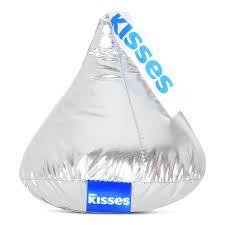 Hershey's Kisses Plush, Silver