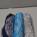 3 Pack Dog Sweaters for Small Dogs Girl Boy Winter Fleece Clothes Warm Soft Dog Sweatshirt Outfit for Dogs Cats Pet Apparel (M (Back: 13.7", Chest: 17.7", 10-14 lbs), Navy Blue+Grey+Light Blue)