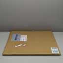 upsimples 18x24 Picture Frame, Display Pictures 16x20 with Mat or 18 x 24 Without, Wall Hanging Poster Frames, Brown, 1 Pack