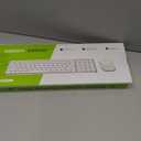 seenda Bluetooth Keyboard and Mouse Combo for Mac, SKM64-2 Rechargeable Slim Wireless Keyboard Mouse Compact, 3 Multi-Device Connection, Compatible for Mac, MacBook Pro/Air, iPad, White Silver