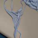 Avidlove Plus Size Garter Lingerie Set Mesh Ruffle Cosplay Lingerie with Mini Skirt 3 Piece Lingerie Set, Size: 18 Plus (Light Blue)