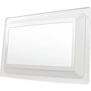 XMK RV Skylight Replacement Inner Dome, 14" x 22" x 2.9" RV Skylight Inner Dome with Clear Window for RV's Campers Food Trucks Shower Roof Opening, Include Screws