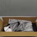 BAYKA Wall Mounted Floating Shelves, Wood Floating Wall Shelf for Books & Decor, Small Space-Saving Display & OrganizerBlackSet of 4