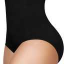 Body Shaper for Women, High Waisted Tummy Firm Control Slimming Waist Panties (3X-Large-4X-Large, Black)