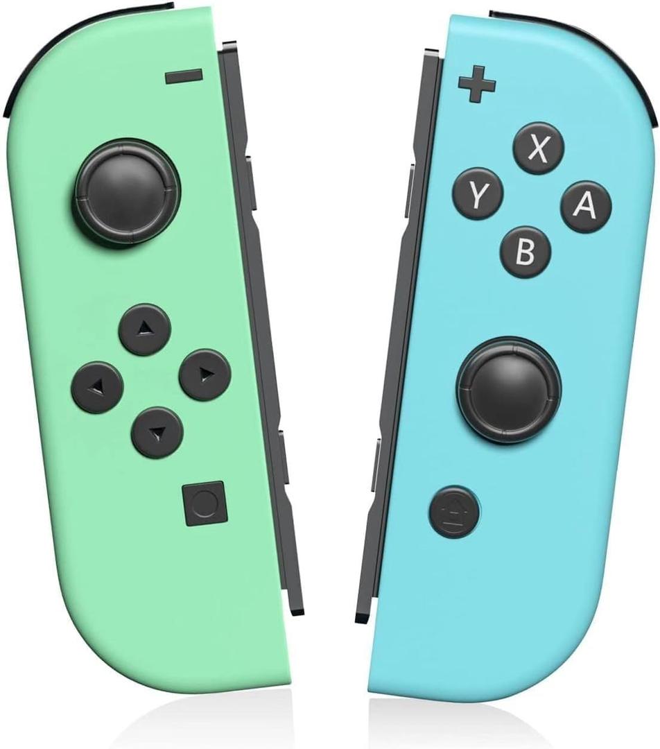 SZDILONG Upgraded Switch Controllers Replacement for Switch/OLED/Lite, Switch Controllers for Switch Controller,Switch Controllers Support/Screenshot/Wake-up/Motion Control/Dual Vibration (Blue Green)
