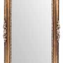 JANDERART Vintage Mirror 8x14 Inch, Antique Ornate Decorative Mirror for Desk & Wall, Small Vanity Mirror for Makeup Wall Decor, Bronze