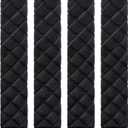 Tatuo 4 Pack Seat Belt Cover Extra Long Seat Belt Pads for Car Soft Comfort Shoulder Strap Covers Harness Pads Helps Protect Your Neck and Shoulder(10.6 Inch,Black)