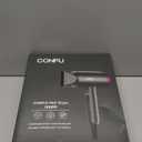 Hair Dryers for Women, CONFU Hair Dryer with Diffuser, Blow Dryers for Men, Hairdryer with Diffuser Attachment, Portable Lightweight Fast Drying Negative Ion Hairdryer for Home (Blue)