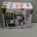 Kids Kitchen Playset, Play Kitchen with Electric Stove, Grill, Sink, Play Food, ToyKitchen Accessories, Kitchen Interactive Play with Lights Sound Steam, Cooking Toys for Toddler Kid Gifts