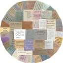 2 x Anwyll 180Pcs Bible Verse Stickers - Vintage Inspirational Christian Stickers Bible Journaling Sticker Self Adhesive Religious Scripture Sticker Jesus Faith Label for Study Supply Planner(3Pcs/Each)