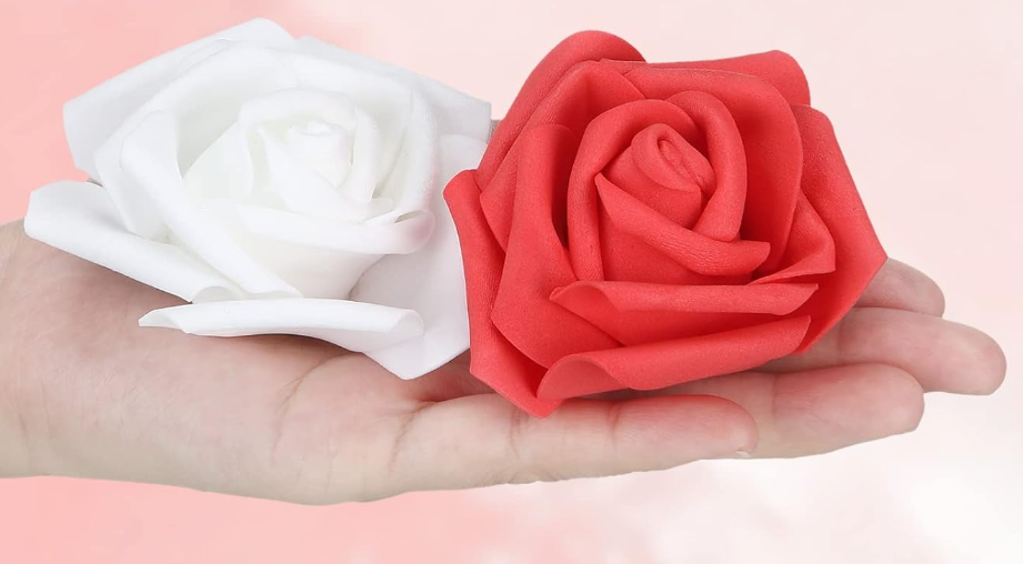 10pcs Artificial Rose Heads