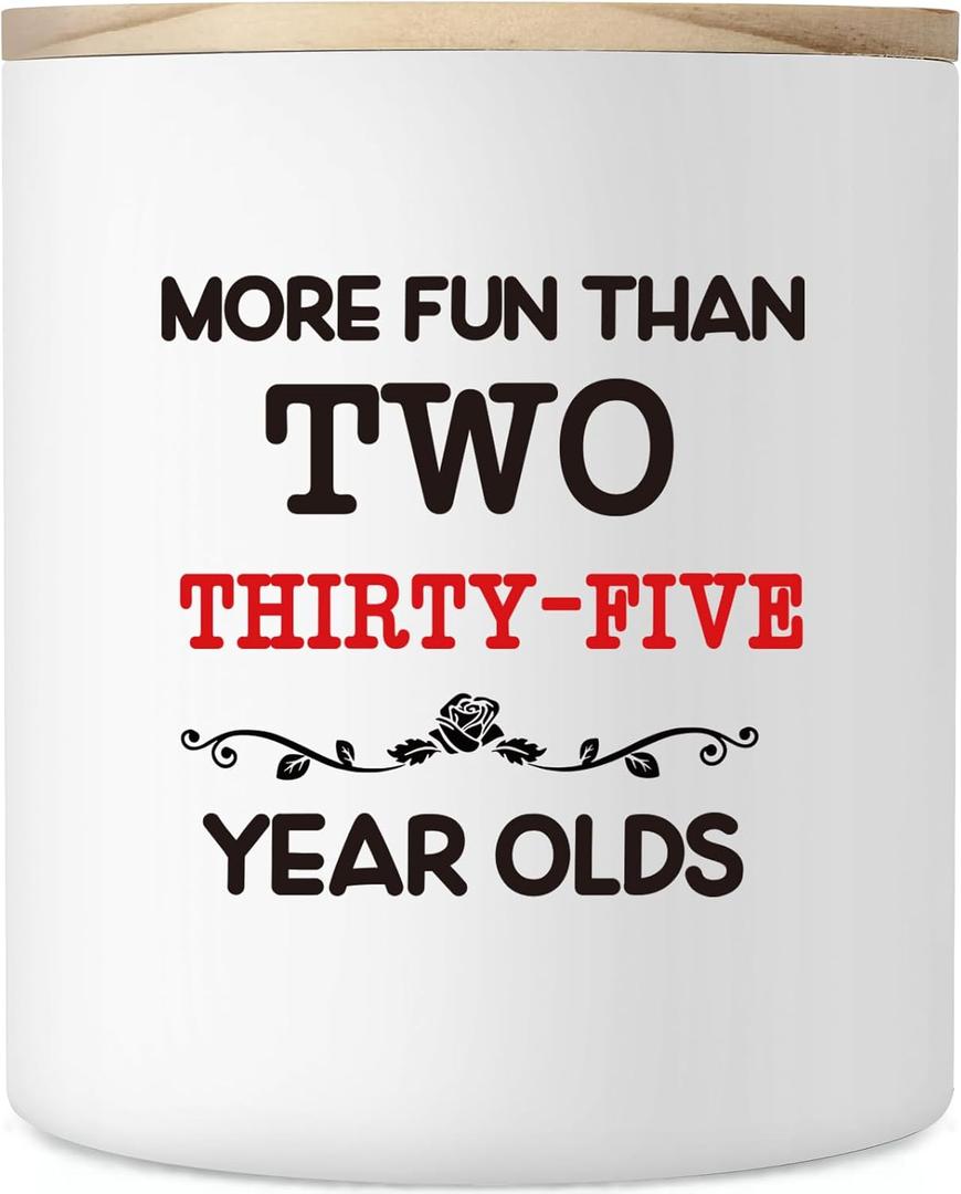 Funny 70th Birthday Gifts for Women, Men, 10OZ 1955 70th Birthday Decorations Gift for Mom Wife Her Him Friends Dad Grandma, 70 Year Old Turning Seventy Presents, Vanilla Cream Scented Candle