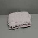 Short Blackout Curtains for Bedroom Windows,Boho Pink White Sheer Overlay Pom Pom Ruffle Double Layer Privacy Curtains for Nursery Girls Room Bathroom 45 Inch Length (34"W x 45"L (Pack of 2))