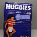 Huggies Size 4 Overnites Baby Diapers: Overnight Diapers, Size 4 (22-37 lbs), 116 Ct (2 Packs of 58)