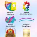 7-Piece Calm Down Corner Supplies for Kids | Anxiety Relief Tools Kit| Interactive Emotional Support Regulation Items, Fidgets for Kids, Versatile Therapy Sensory Toys for Classroom and Home