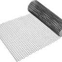 Car Grill Mesh, 40x13 Inch 25x11mm Hexagon Hole Car Pickup Truck Grille Mesh Sheet Air Intake Insert Universal for Car Multifunctional Aluminum Alloy Black (11x25mm)