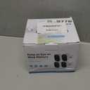 GMK Security Cameras Wireless Outdoor 4 Pack, 2K Battery Powered Cameras for Home Security, Color Night Vision, Motion Detection, 2-Way Talk, IP65 Waterproof, Remote Access, Cloud/SD Storage