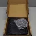 Magnetic Fireplace Cover, Draft Stopper for Brick Fireplace, Fireplace Flue Blocker with 16 Pieces Strong Magnets, Indoor Fireplace Blanket for Heat Loss, Winter and Summer, Black, 36x20 Inches