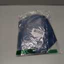 Women's Satin Long Sleeve One Shoulder Mini Dress Silk One Sleeve Turtle Neck Cut Out Cocktail Short Dress for Women Size XL Blue