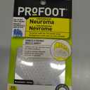 PROFOOT Inter-Metatarsal Pads, Neuroma Ball of Foot Cushions for Women & Men for Foot Pain Relief, Helps Reduce Tingling & Burning, Shock-Absorbing, Velvety Soft & Breathable, 1 Pair