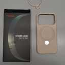 TORRAS Q3 Silicone 360 Spin for iPhone 17 Pro Case with Stand, Fit for MagSafe, Magnetic Ring Kickstand with Camera Control, Liquid Silicone Rubber Soft Phone Case for iPhone 17 Pro 6.3'', Dune Beige