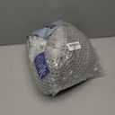 MIULEE Set of 2 Waffle Bathroom Rugs, Boho Bath Rugs Non Slip Washable, Super Absorbent Bath Mats, Ultra Soft Rubber Backed Shower Mats for Bathroom Floor, Tub and Shower, Light Grey, 18x30 Inch