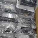 Solar Post Cap Lights Outdoor 12pack, Waterproof Fence Post Lights with 16 Ultra Bright LEDs Fit 4x4 Wood/Vinyl Posts, Black Deck Post Lights with Warm/Cool White for Garden Patio Porch Yard